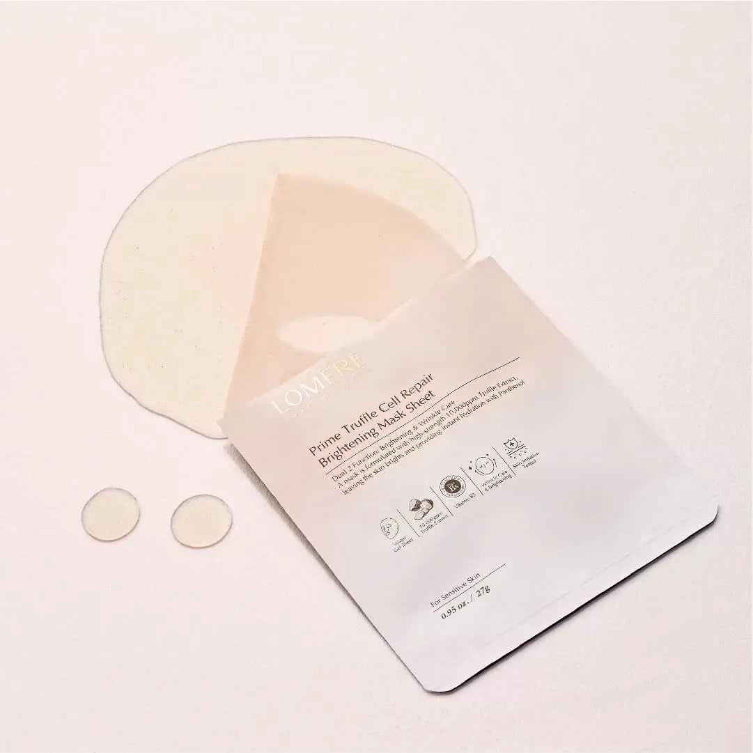 LOMERE Prime Truffle Brightening Mask Sheet NAZ Beauty Shop Panama