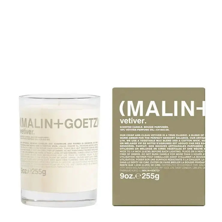 MALIN + GOETZ Vetiver Candle NAZ Beauty Shop Panama