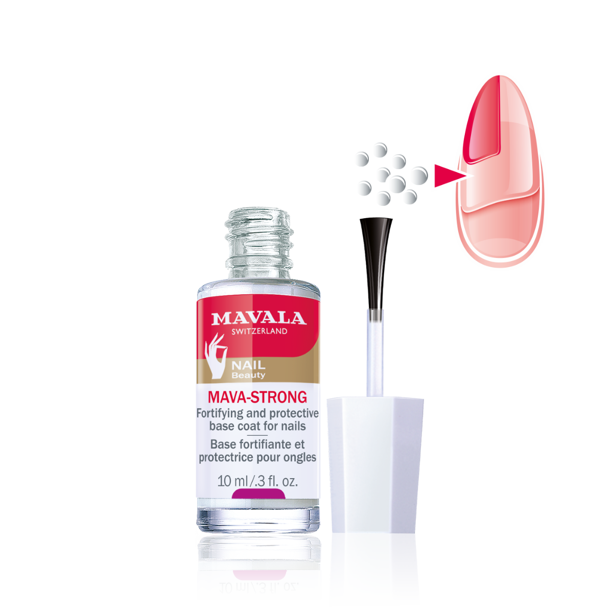 MAVALA Mava-Strong base fortificante para unas en Panamá — NAZ Beauty Shop