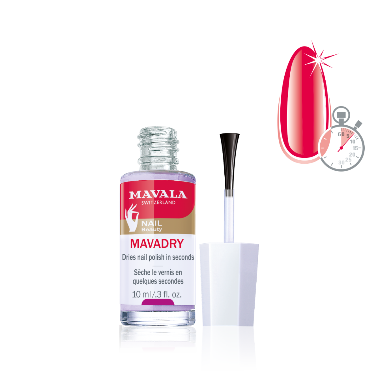 MAVALA Mavadry Secante de Esmalte con Brillo