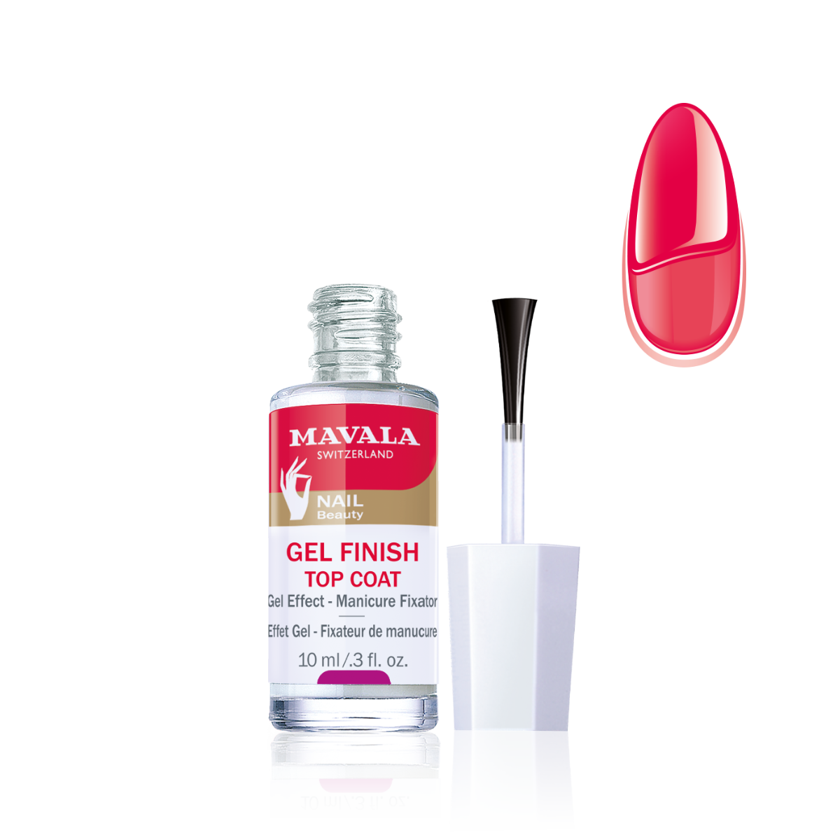 MAVALA Gel Finish Top Coat efecto gel en Panamá — NAZ Beauty Shop