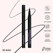 MOIRA Micro Tip Liquid Liner – Delineador Líquido de Punta Ultra Fina | Makeup