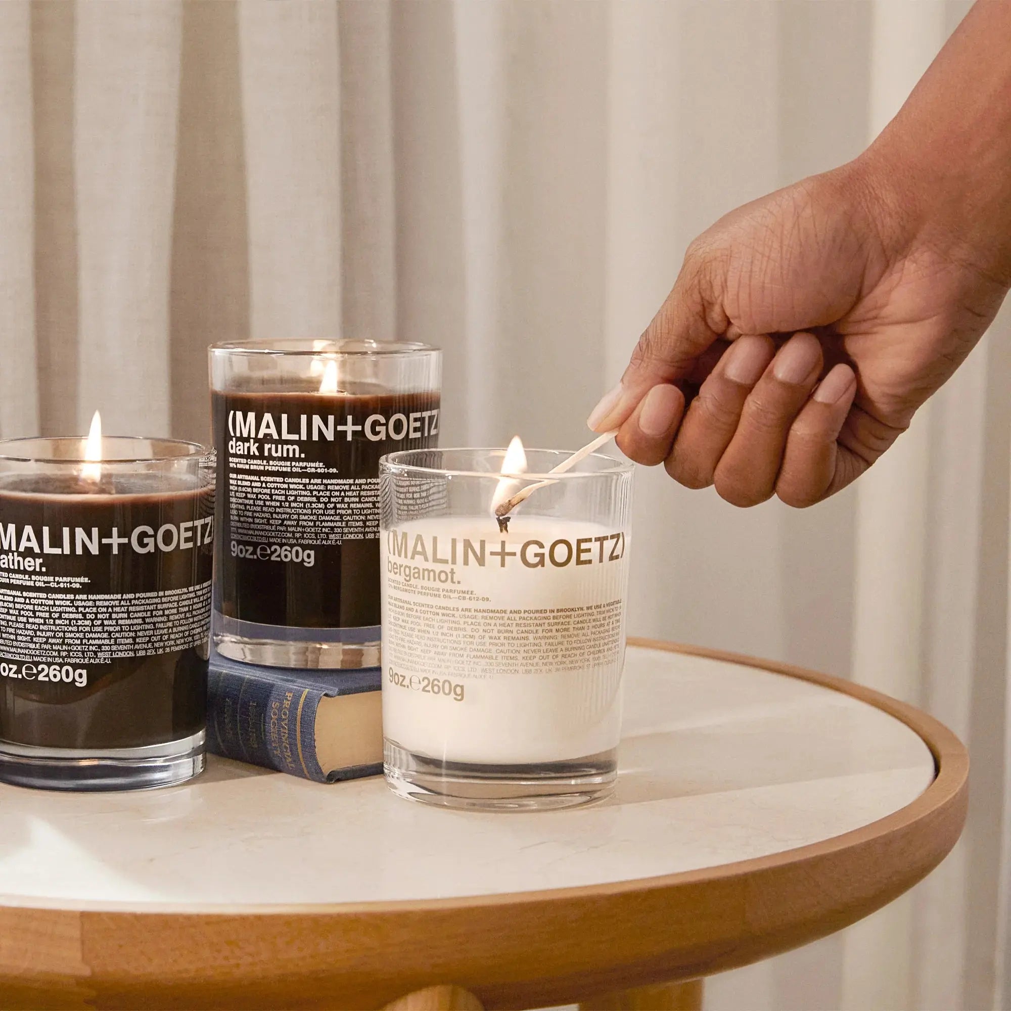 MALIN + GOETZ Vetiver Candle NAZ Beauty Shop Panama