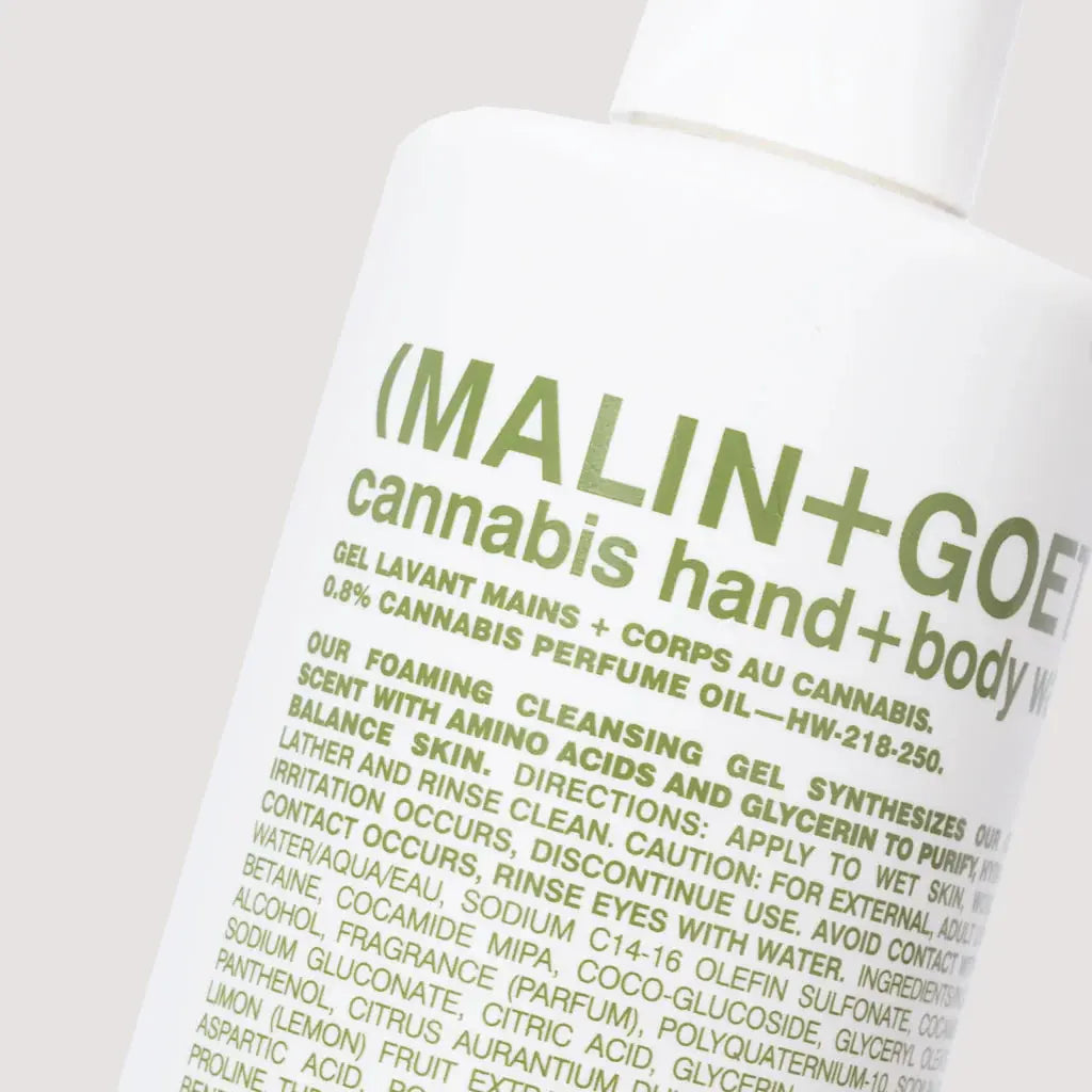MALIN + GOETZ Cannabis Hand+Body Wash NAZ Beauty Shop Panama