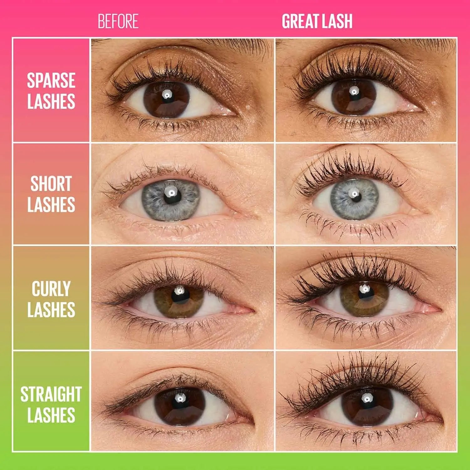 MAYBELLINE Great Lash W/P Mascara Very Black NAZ Beauty Shop Panama
