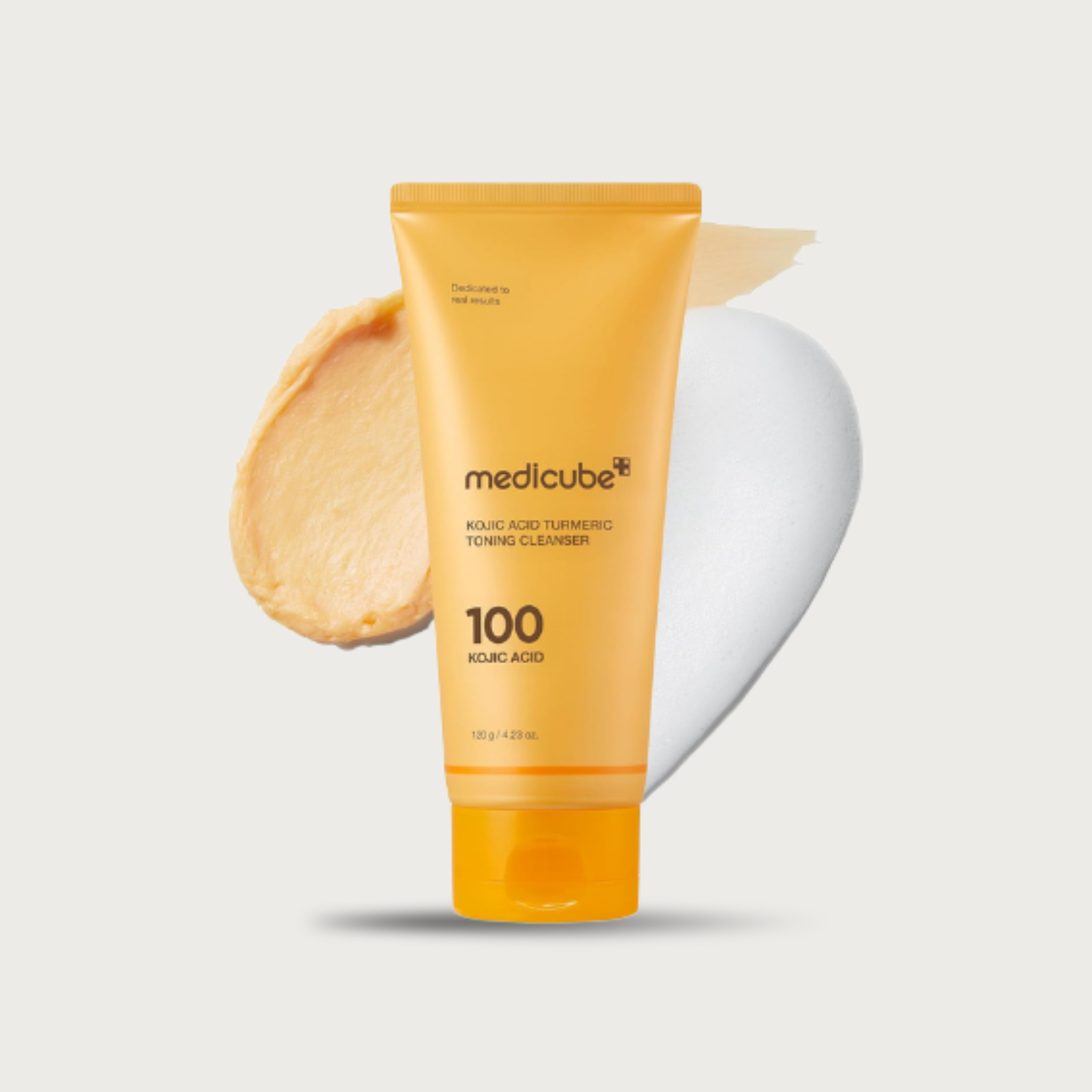 MEDICUBE Kojic Acid Turmeric Toning Cleanser – Limpiador Iluminador con Ácido Kójico y Cúrcuma | K-Beauty Skincare