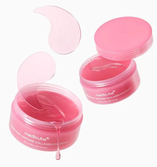 MEDICUBE PDRN Pink Collagen Eye Patch | K-Beauty Skincare | Panamá | NAZ Beauty