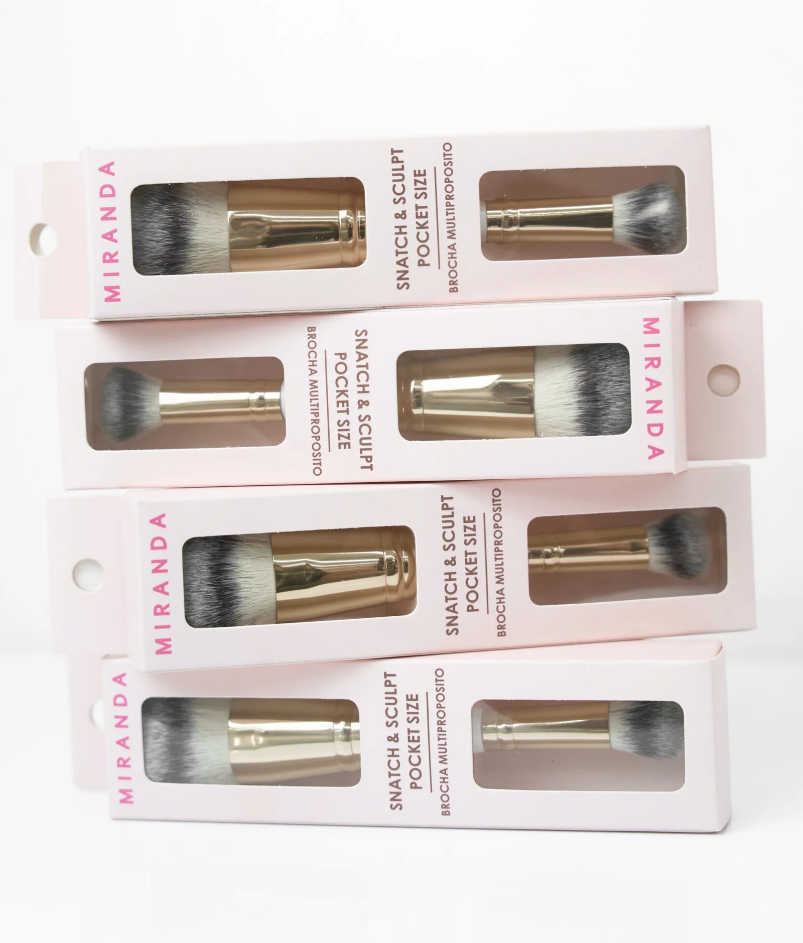 MIRANDA Snatch & Sculpt Pocket Size – Kit Compacto de Pinceles para Contorno y Escultura | Tools & Accessories