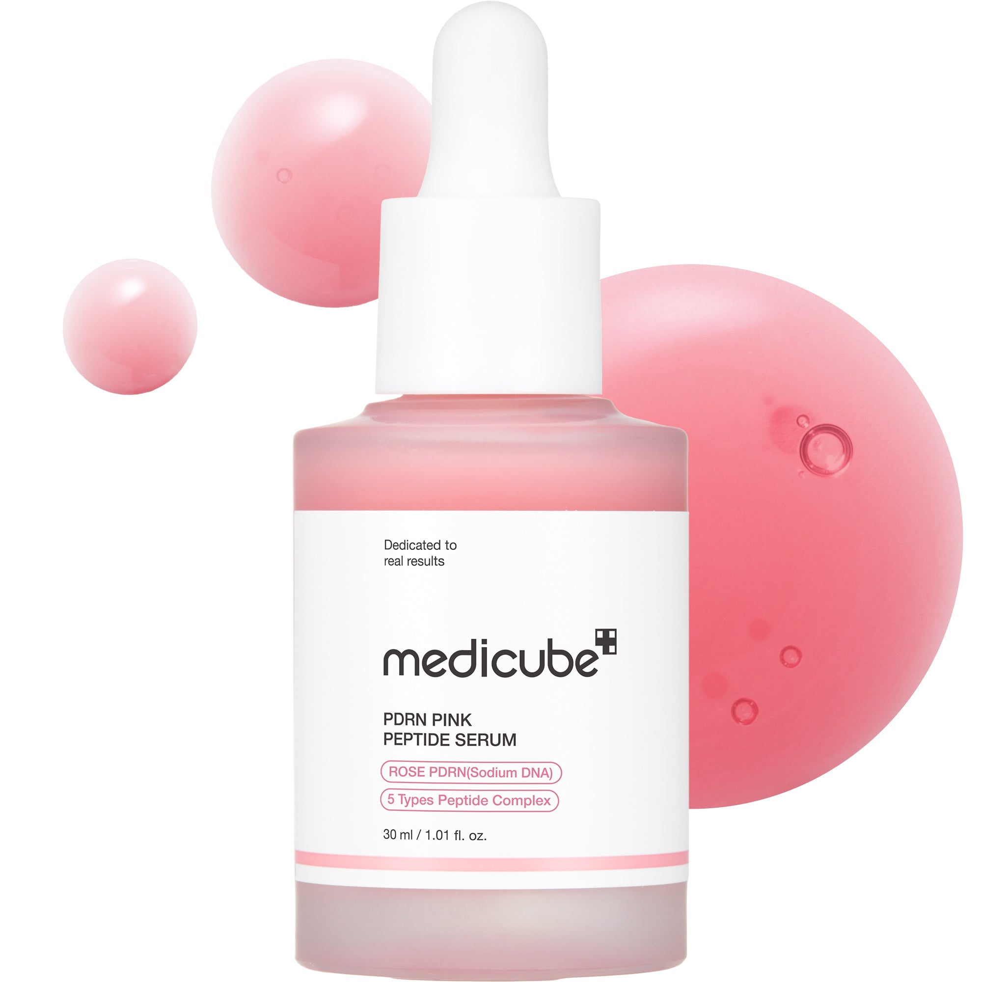 MEDICUBE PDRN Pink Peptide Serum serum regenerador salmon PDRN peptidos antiedad comprar en NAZ Beauty Shop Panama