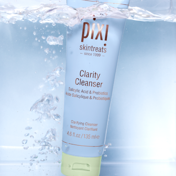 PIXI Clarity Cleanser – Limpiador Exfoliante Aclarante con Ácidos AHA y BHA