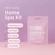 NAISTURE 15 Min Pamper Me Kit - 7pc Instant Glow NAZ Beauty Shop Panama