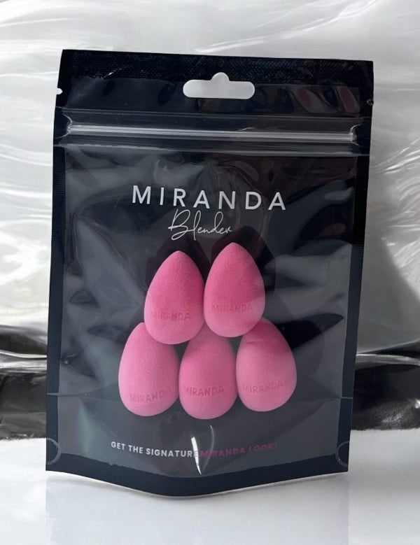 MIRANDA Blender Mini Esponja de Maquillaje Compacta Aplicación Precisa en Panamá — NAZ Beauty Shop
