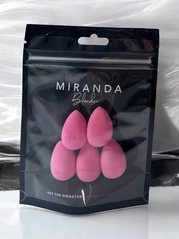 MIRANDA Blender Mini Esponja de Maquillaje Compacta Aplicación Precisa en Panamá — NAZ Beauty Shop