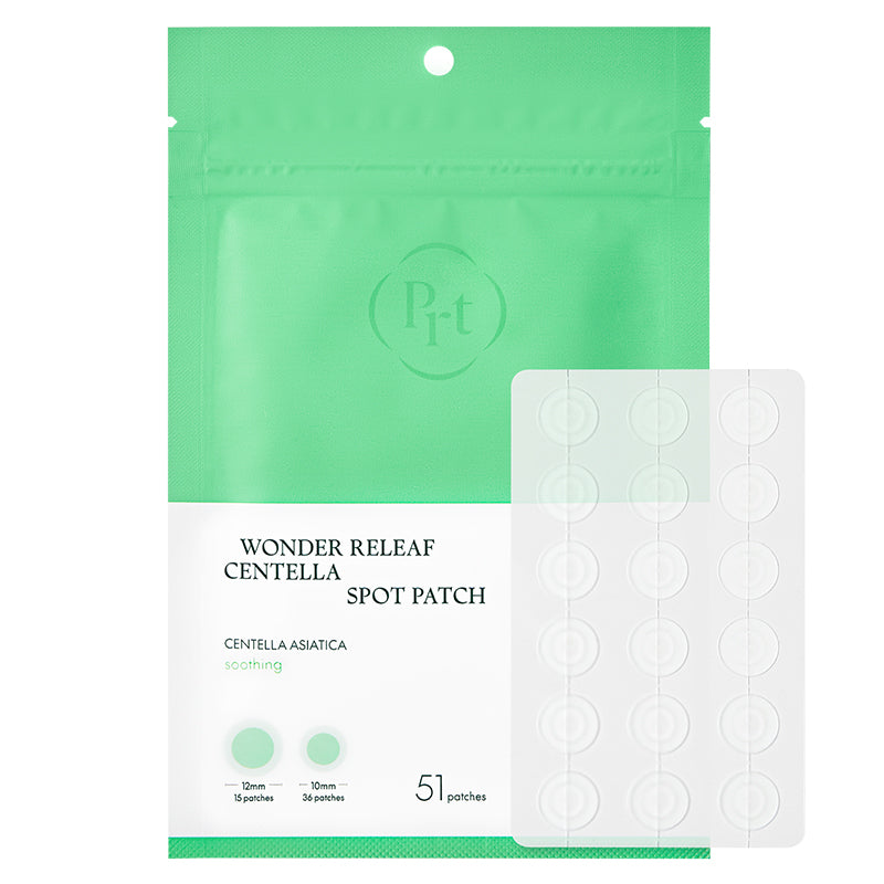 PURITO Wonder Releaf Centella Spot Patch – Parches para Imperfecciones con Centella | K-Beauty Skincare