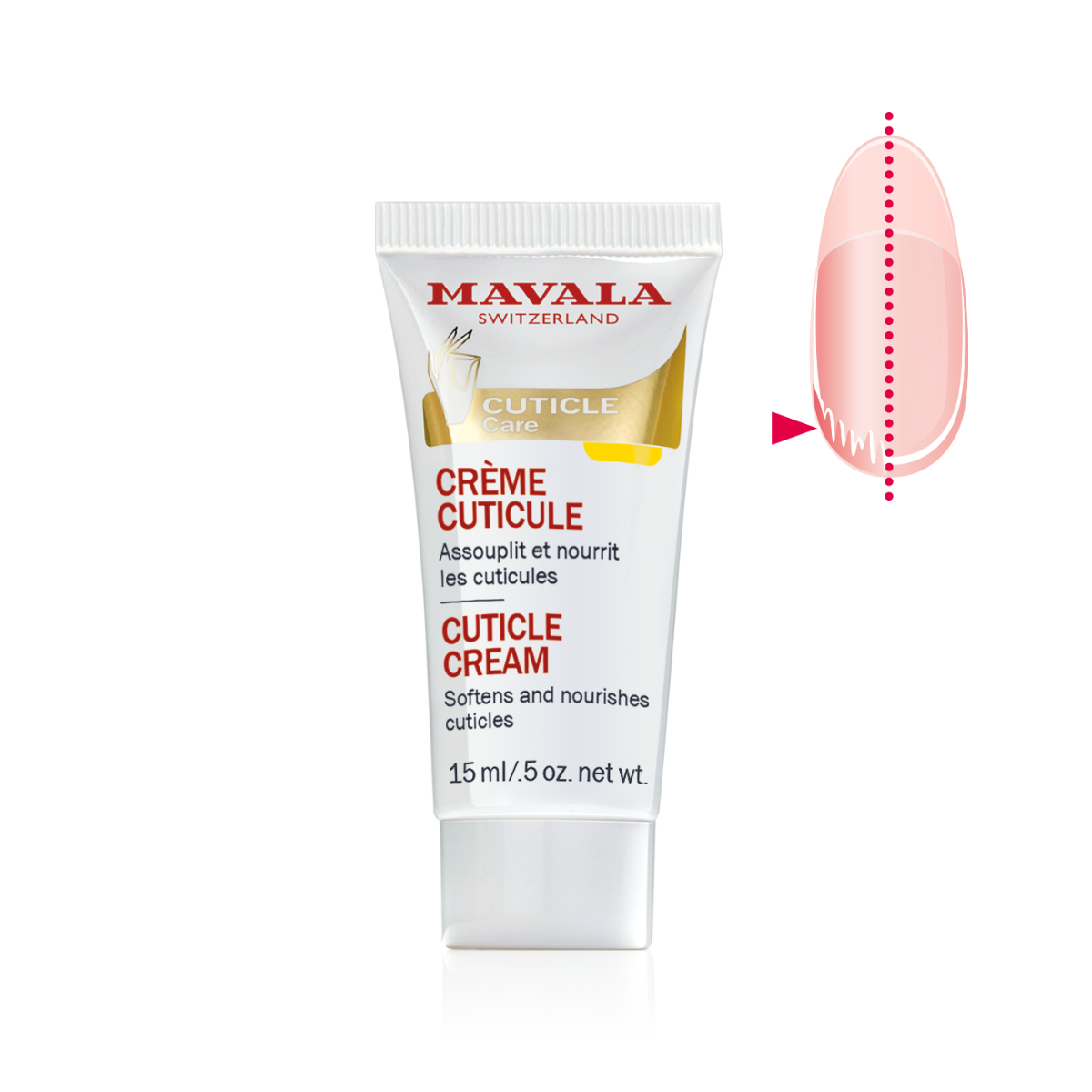 MAVALA Cuticle Cream crema suavizante de cuticulas en Panamá — NAZ Beauty Shop