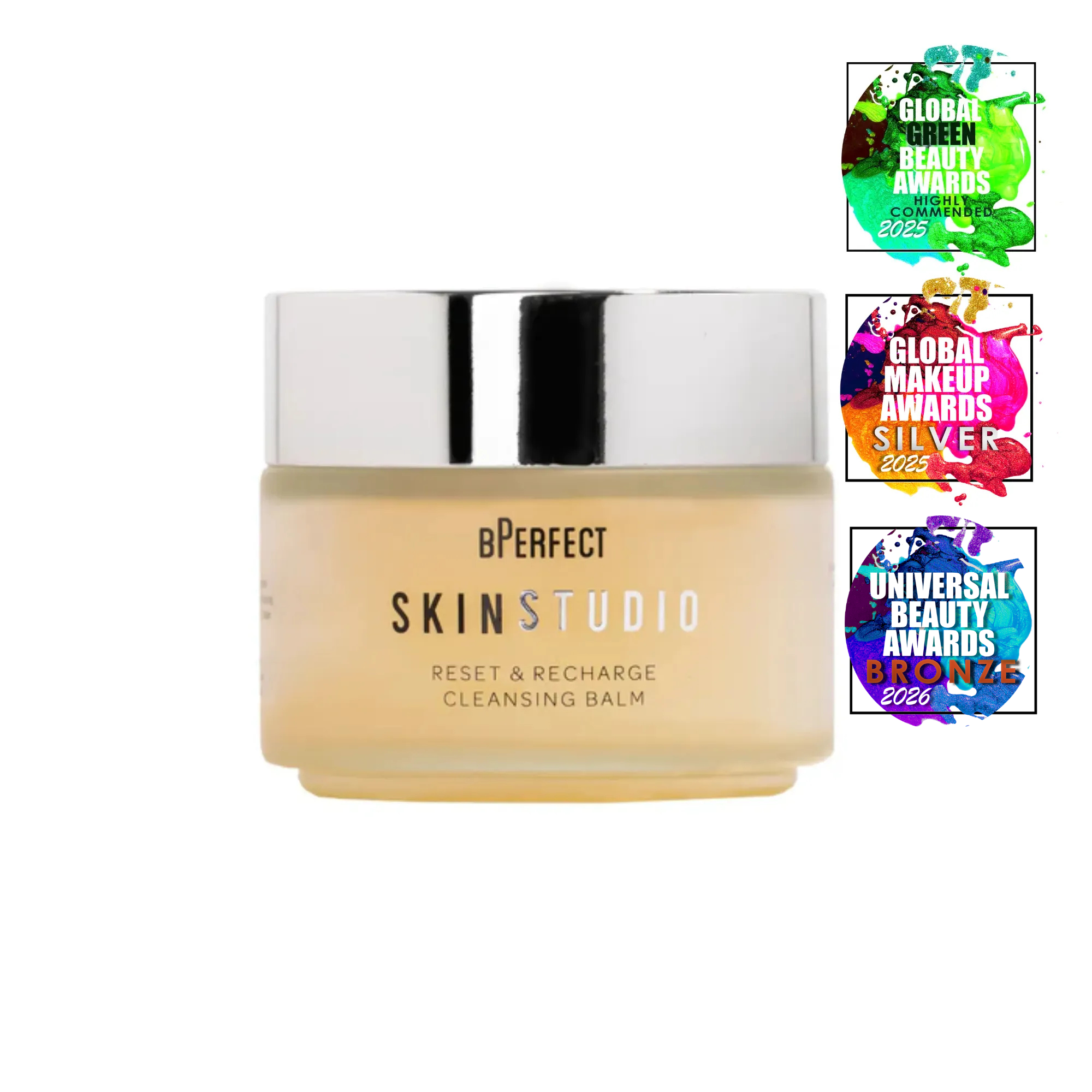 BPERFECT Skin Studio Reset & Recharge Cleansing Balm – Bálsamo Limpiador Desmaquillante Balm-to-Oil | Makeup