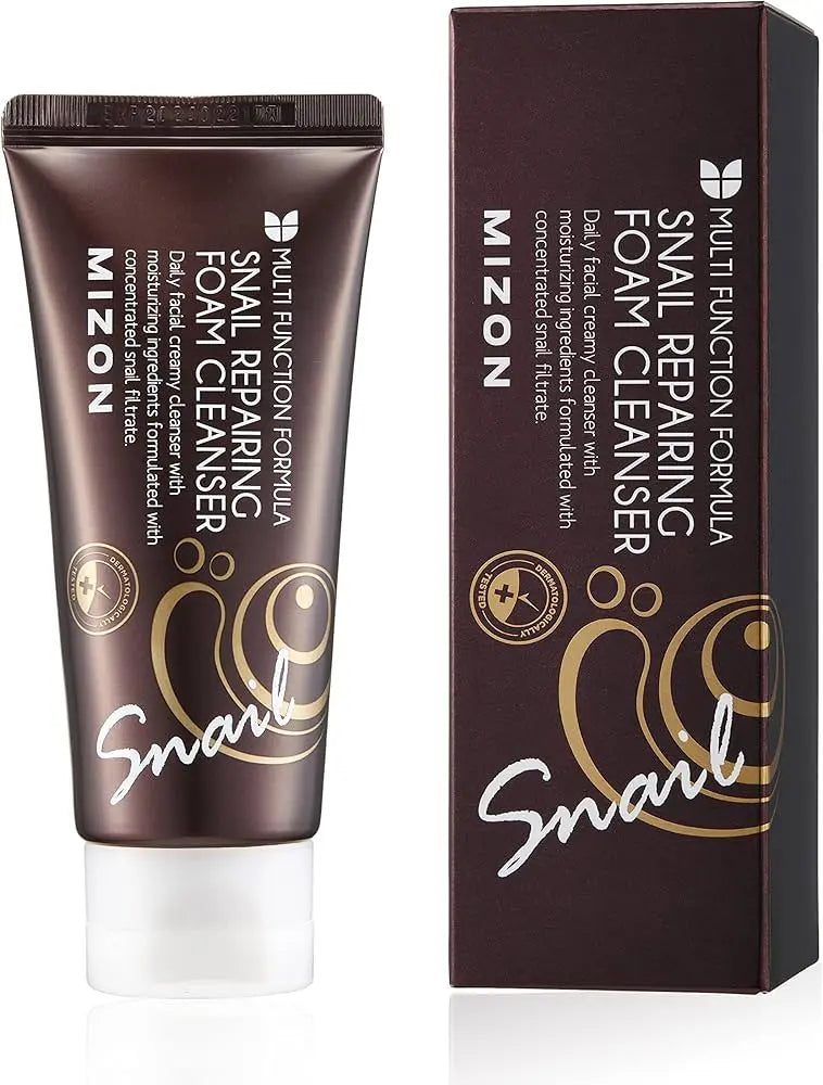 MIZON Snail Reapiring Foam Cleanser NAZ Beauty Shop Panama