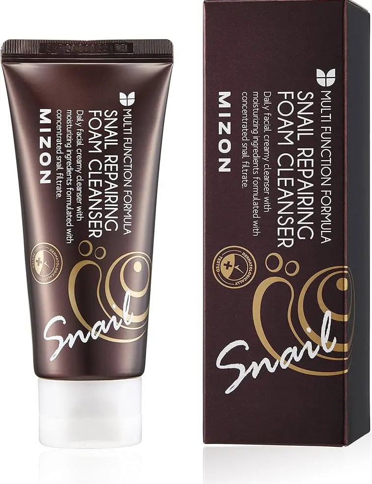 MIZON Snail Reapiring Foam Cleanser NAZ Beauty Shop Panama