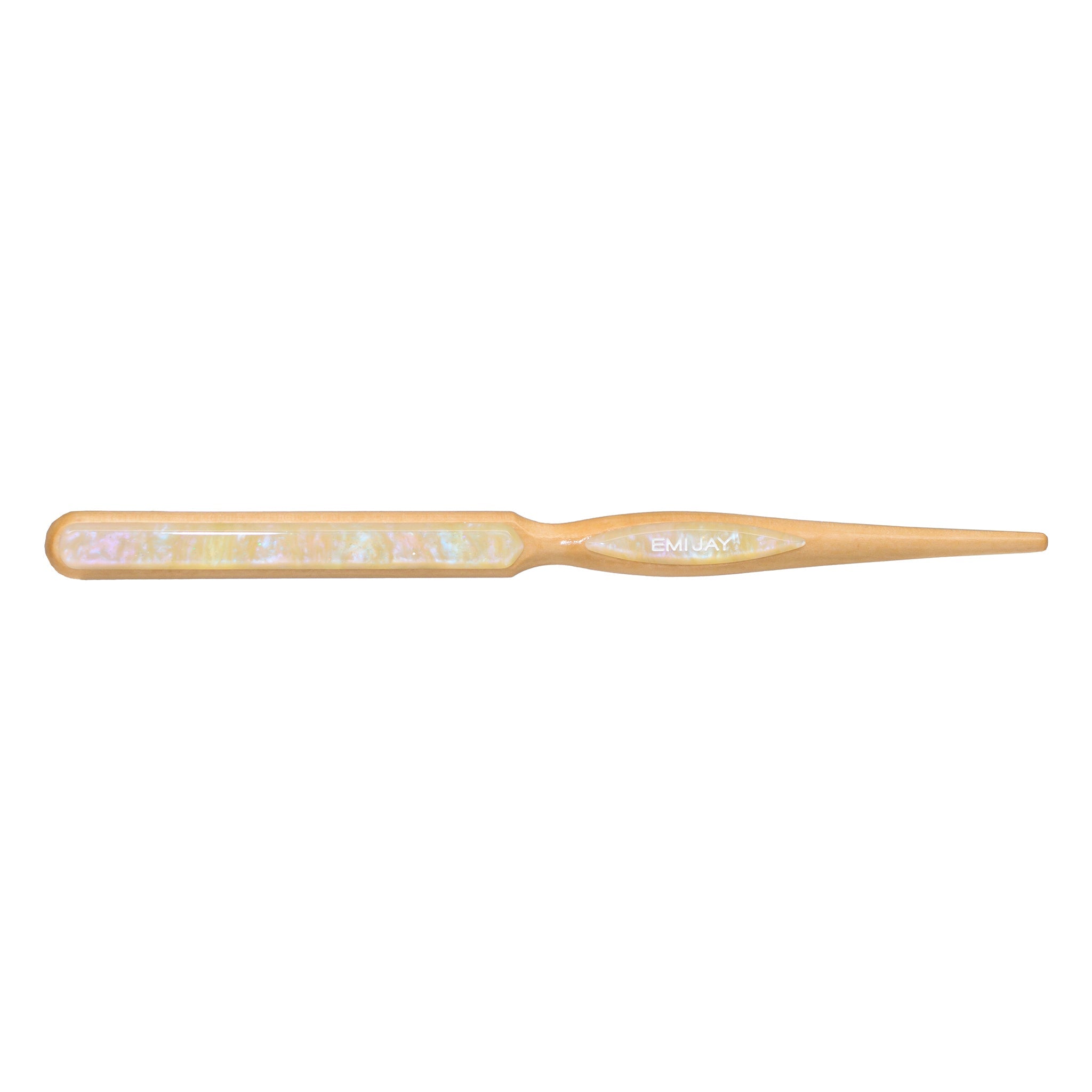 EMI JAY Styling Brush Lemon Sugar – cepillo bamboo volumen lifting amarillo marmolado comprar en NAZ Beauty Shop Panama