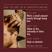 18.21 MAN MADE Styling Gel Sweet Tobacco NAZ Beauty Shop Panama