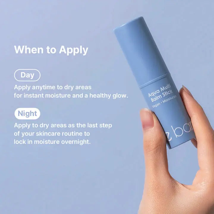 BE BARE Aqua Multi Balm Stick – stick compacto vegano cruelty-free sin parabenos skincare comprar en NAZ Beauty Shop Panama