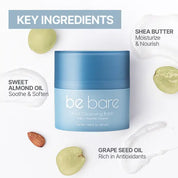 BE BARE Twist Cleansing Balm – textura balsamo a aceite emulsion agua limpieza profunda comprar en NAZ Beauty Shop Panama