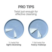 BE BARE Twist Cleansing Balm bestseller – modo de uso twist grind aplicar emulsionar enjuagar NAZ Beauty Shop Panama