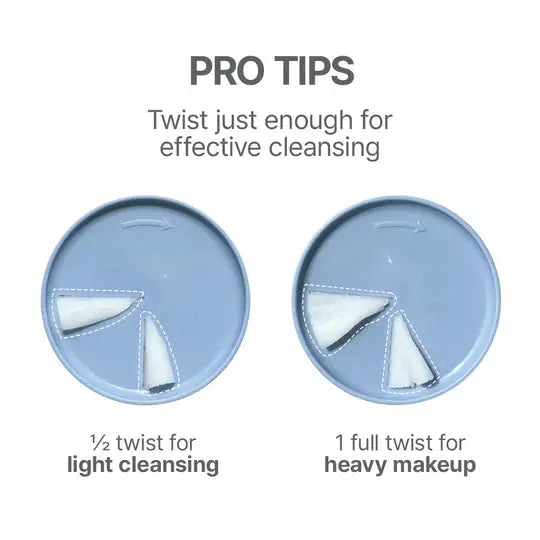 BE BARE Twist Cleansing Balm bestseller – modo de uso twist grind aplicar emulsionar enjuagar NAZ Beauty Shop Panama