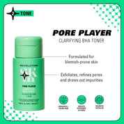REVOLUTION Skin Pore Player Clarifying BHA Toner NAZ Beauty Shop Panama
