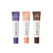 BE BARE Total Care Balm familia completa – balsamos veganos cruelty-free sin parabenos comprar en NAZ Beauty Shop Panama