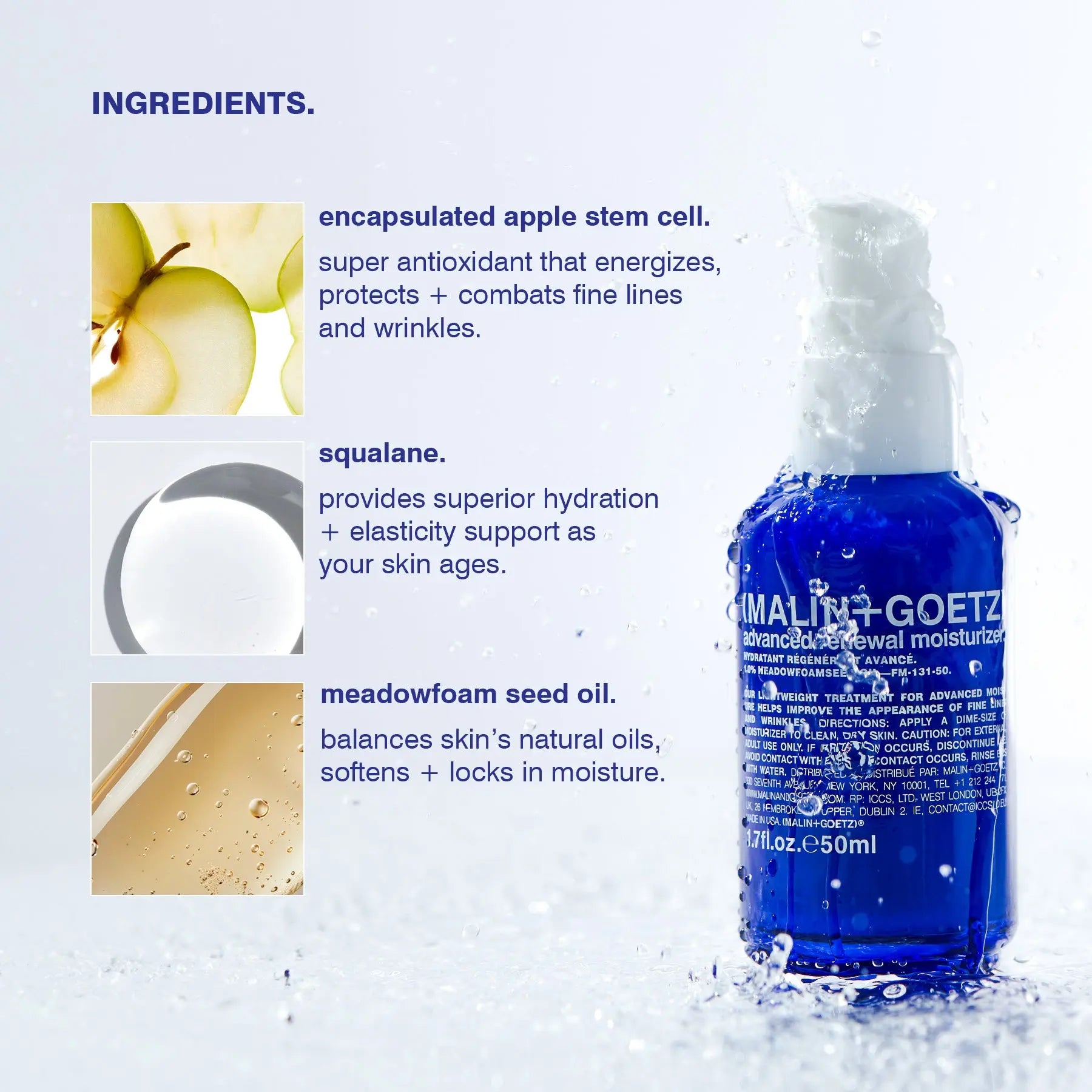 MALIN + GOETZ Advanced Renewal Moisturizer NAZ Beauty Shop Panama
