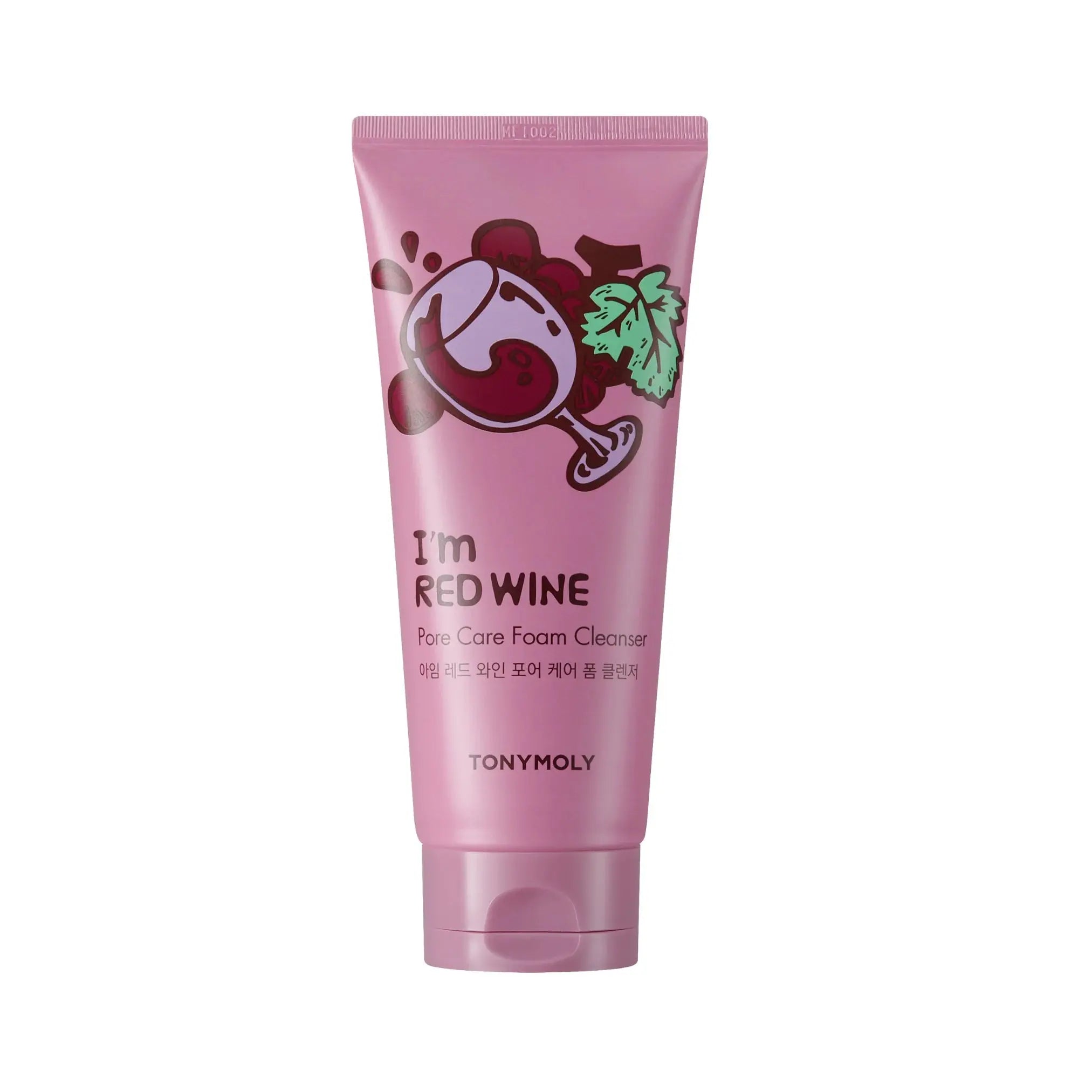 TONYMOLY I´m Red Wine Pore Care Foam Cleanser NAZ Beauty Shop Panama