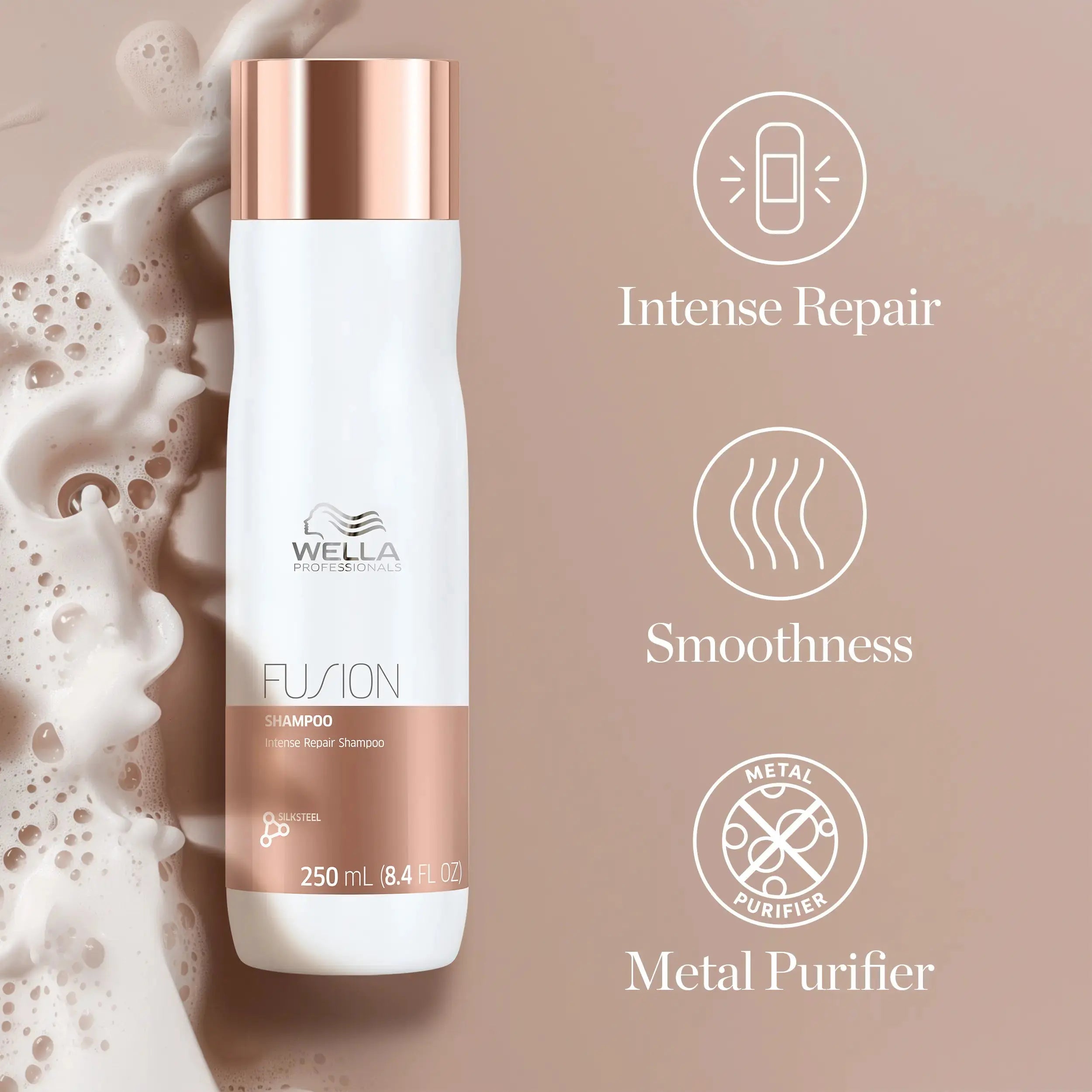 WELLA PROFESSIONALS Fusion Shampoo NAZ Beauty Shop Panama