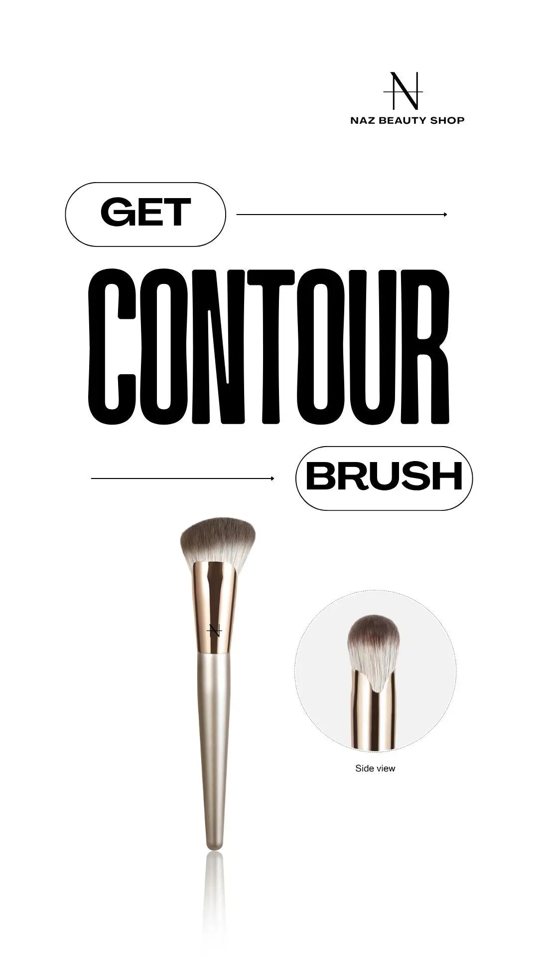 NAZ Brush Set (9 Pcs) NAZ Beauty Shop Panama