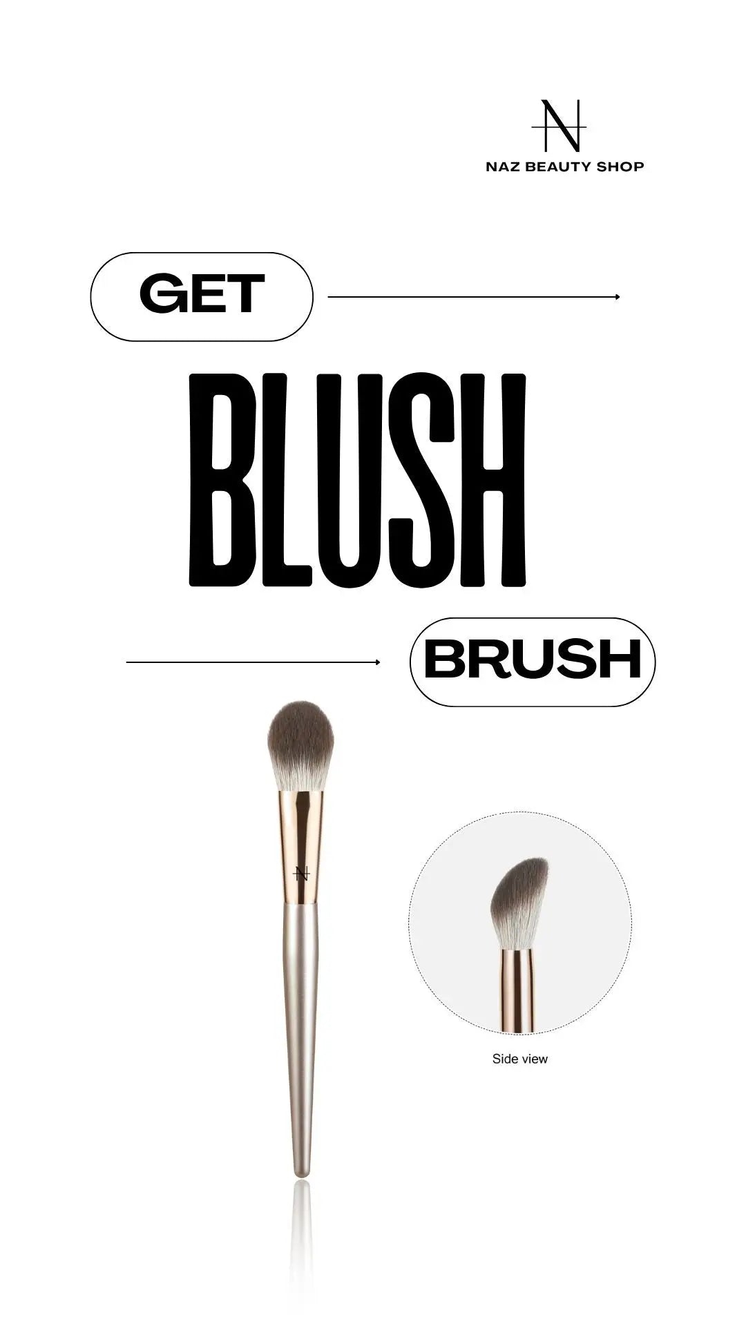 NAZ Brush Set (9 Pcs) NAZ Beauty Shop Panama