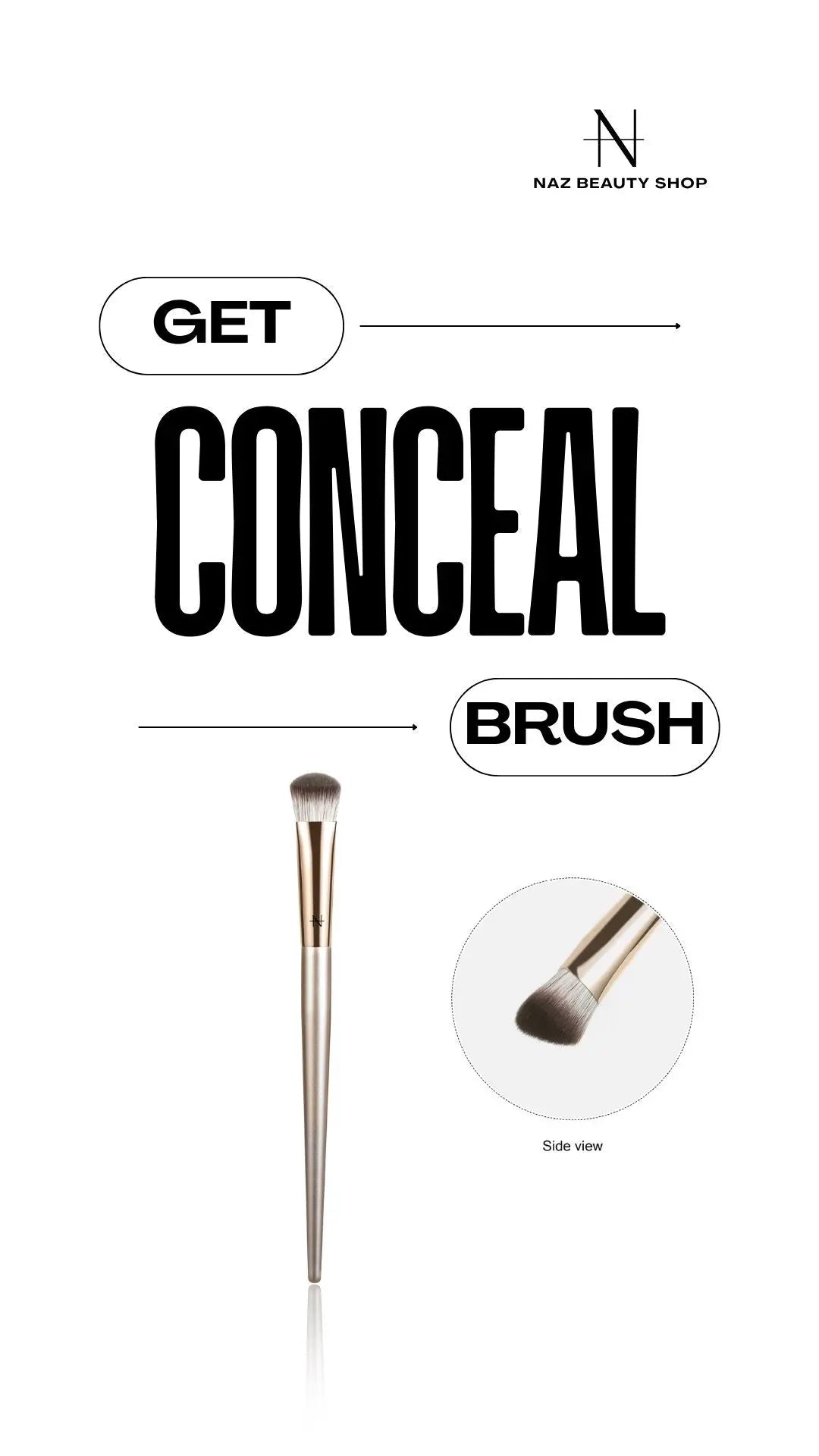 NAZ Brush Set (9 Pcs) NAZ Beauty Shop Panama