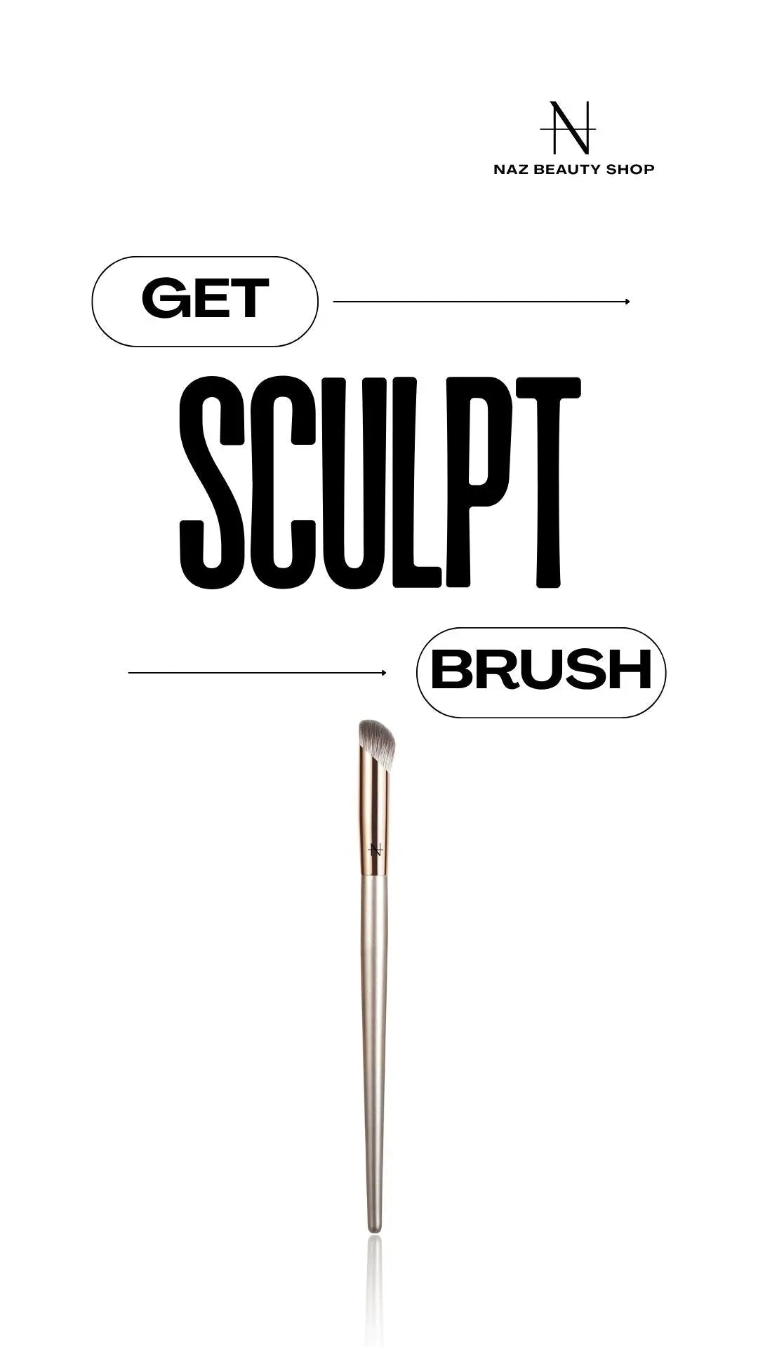 NAZ Brush Set (9 Pcs) NAZ Beauty Shop Panama