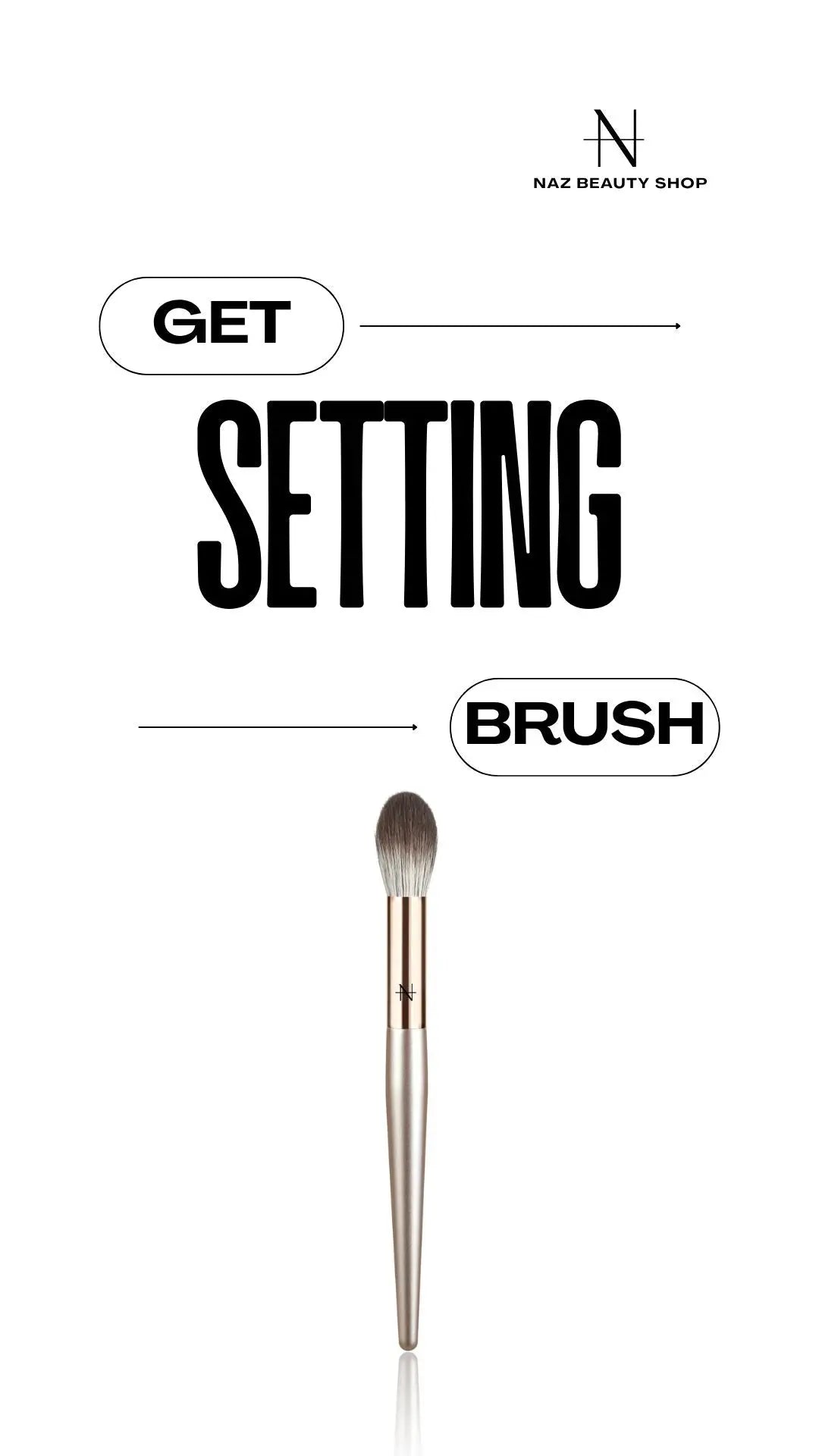 NAZ Brush Set (9 Pcs) NAZ Beauty Shop Panama