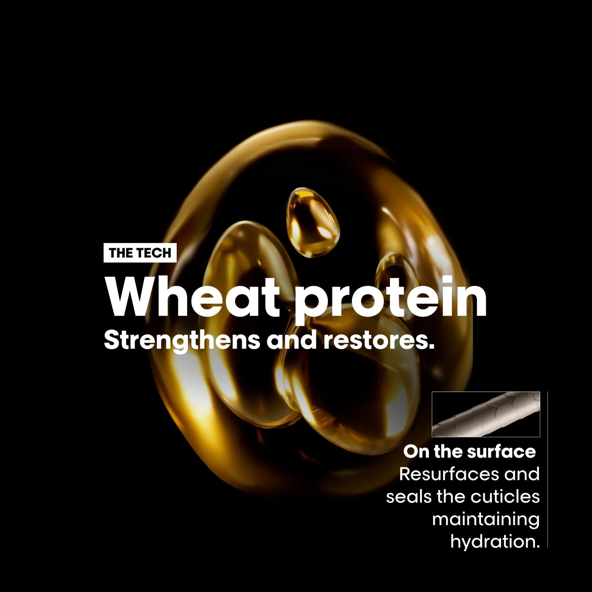 Tecnología quinoa dorada Absolut Repair Gold Oil L'Oréal Professionnel