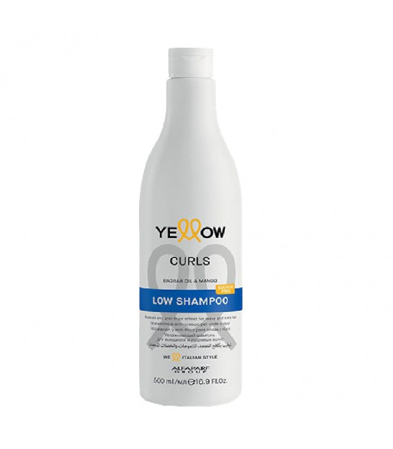 YELLOW Curls Shampoo – Shampoo sin Sulfatos para Rizos con Hidratación Profunda | Hair Care