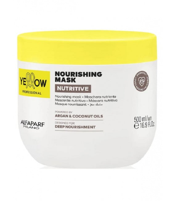 YELLOW Nourishing Nutritive Mask mascarilla argan coco en Panamá — NAZ Beauty Shop