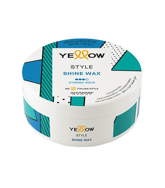 YELLOW Style Glossy Wax cera brillante fijacion fuerte en Panamá — NAZ Beauty Shop