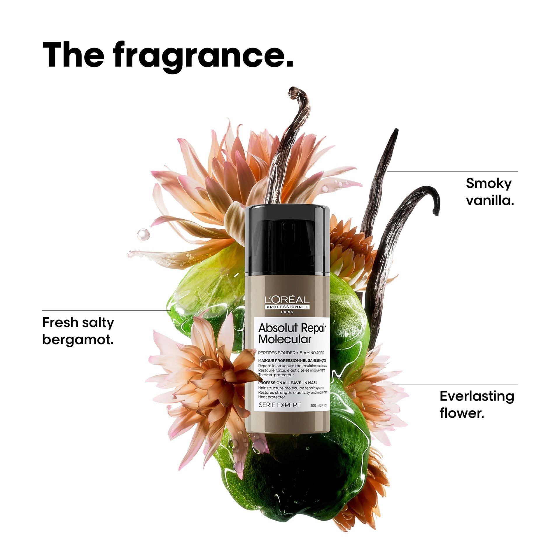 L'Oréal Professionnel Absolut Repair Molecular Leave-In vista frontal del envase 250ml