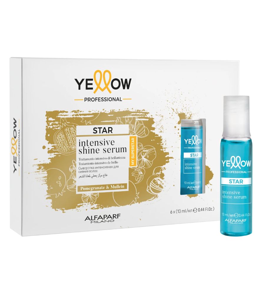 YELLOW Ampolla Star Serum tratamiento intensivo de brillo en Panamá — NAZ Beauty Shop