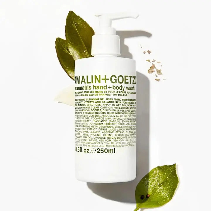 MALIN + GOETZ Cannabis Hand+Body Wash NAZ Beauty Shop Panama