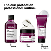 L'Oréal Professionnel Curl Expression Shampoo vista frontal del envase 300ml