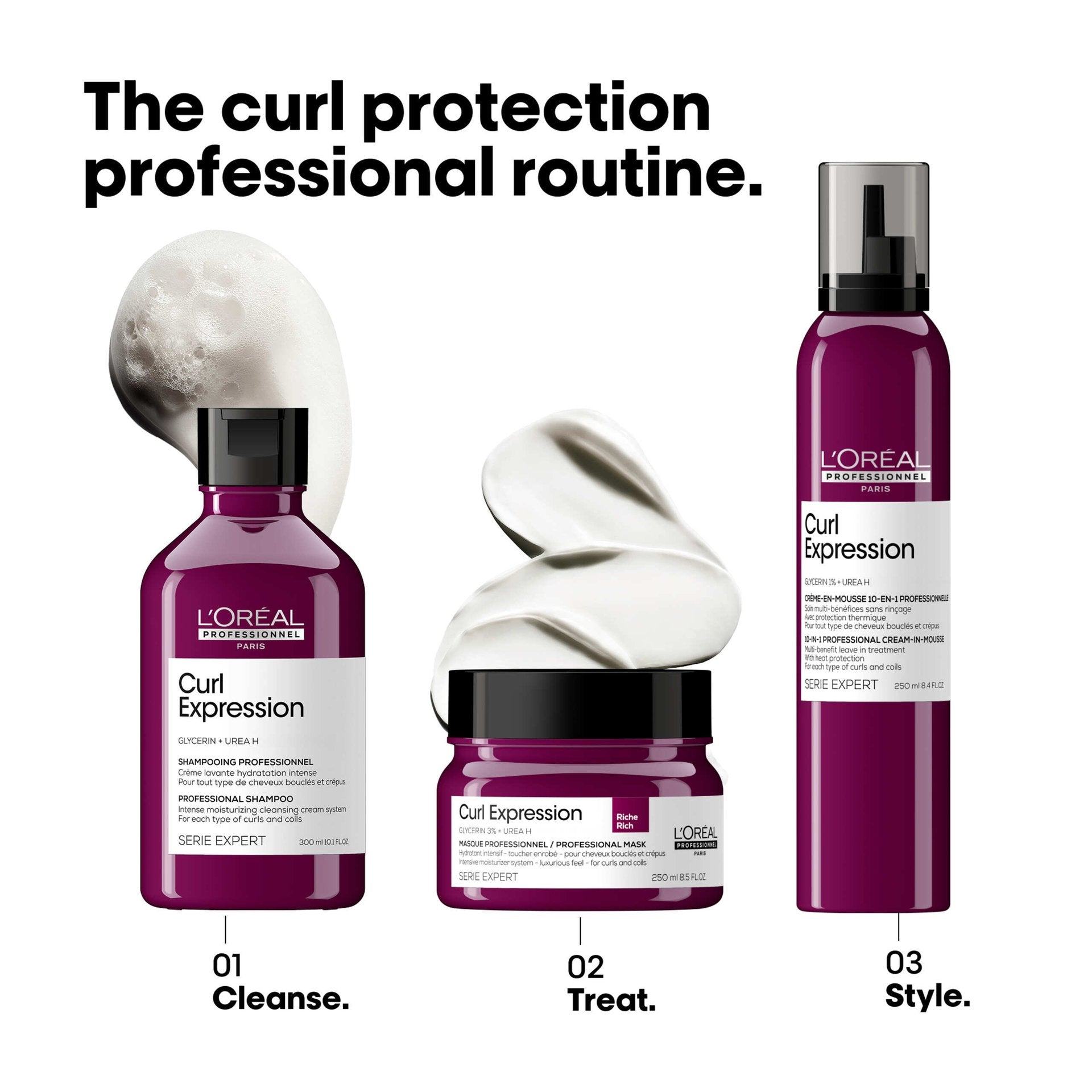 Empaque L'Oréal Professionnel Curl Expression 10 in 1 - NAZ Beauty Shop Panamá