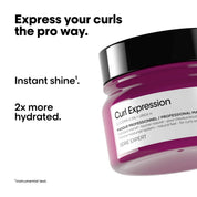 L'Oréal Professionnel Curl Expression Masque 250ml vista lateral del envase
