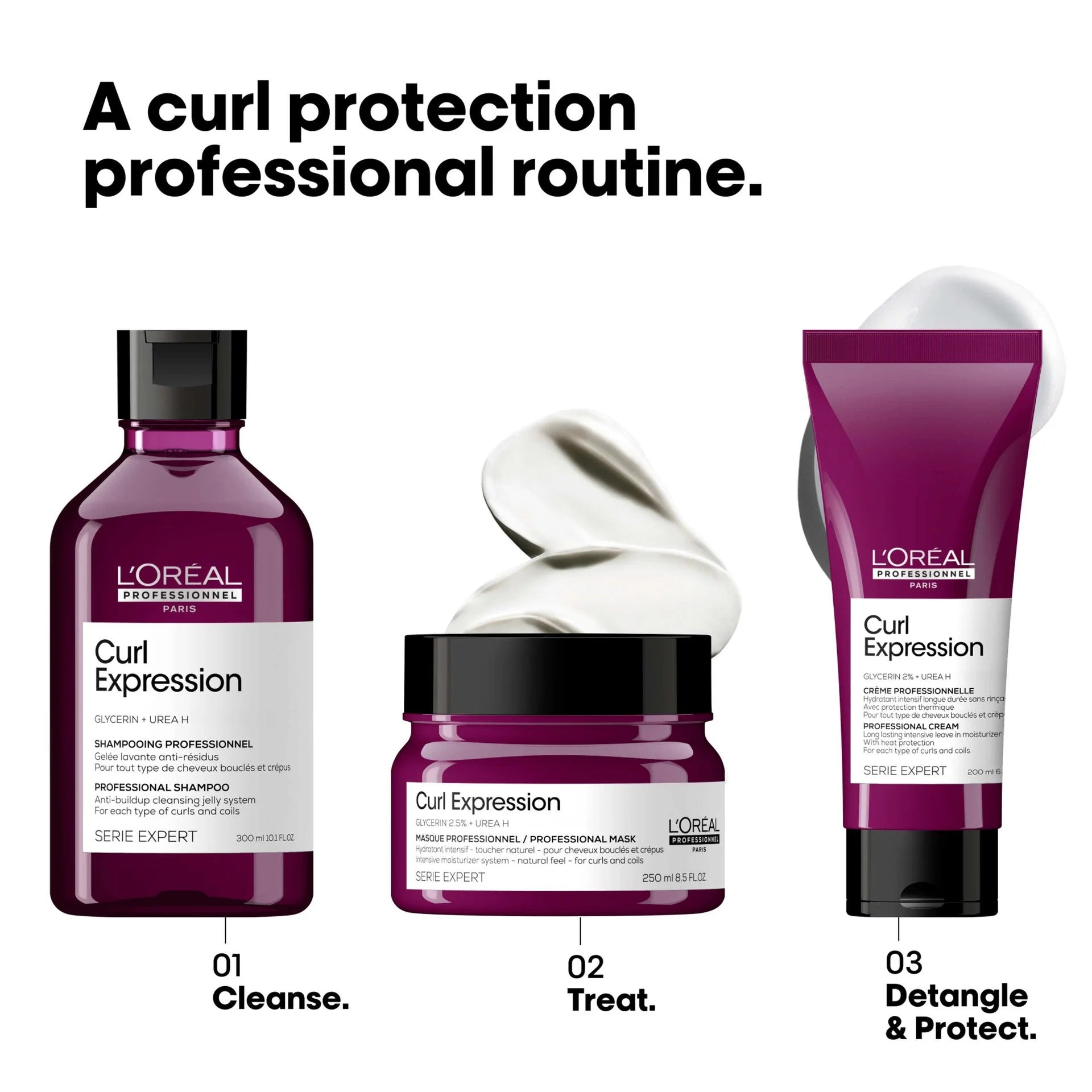 L'Oréal Professionnel Curl Expression Masque vista frontal del envase 250ml