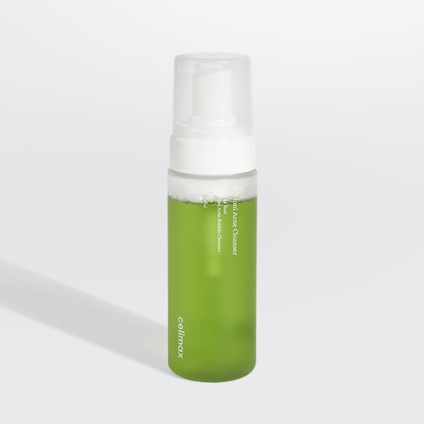 CELIMAX Noni Acne Bubble Cleanser – Limpiador en Burbujas con Noni para Piel con Acné | K-Beauty Skincare